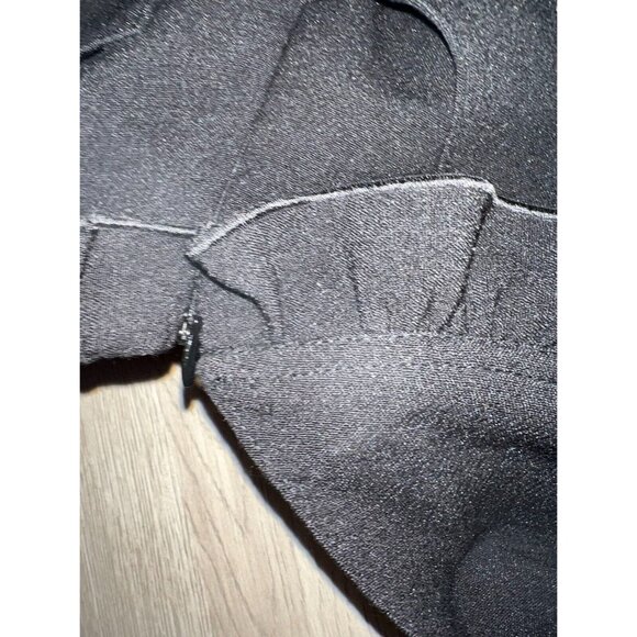 MANGO NWT City Chic Ruffle Black Dress Size XS Side zipper - Picture 12 of 12